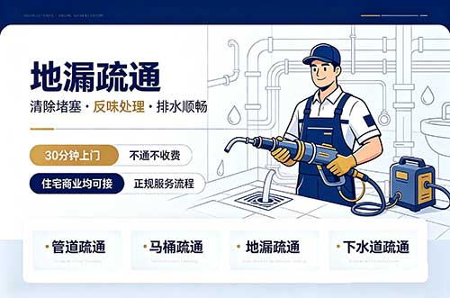 邗江地漏疏通