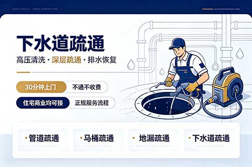 邗江下水道疏通